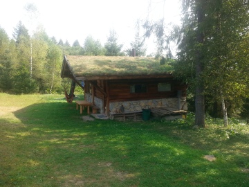 Łąka na dachu - obiekt mieszkalny 1. (wrzesień 2015, autor fot. Rafał Bełoniak)